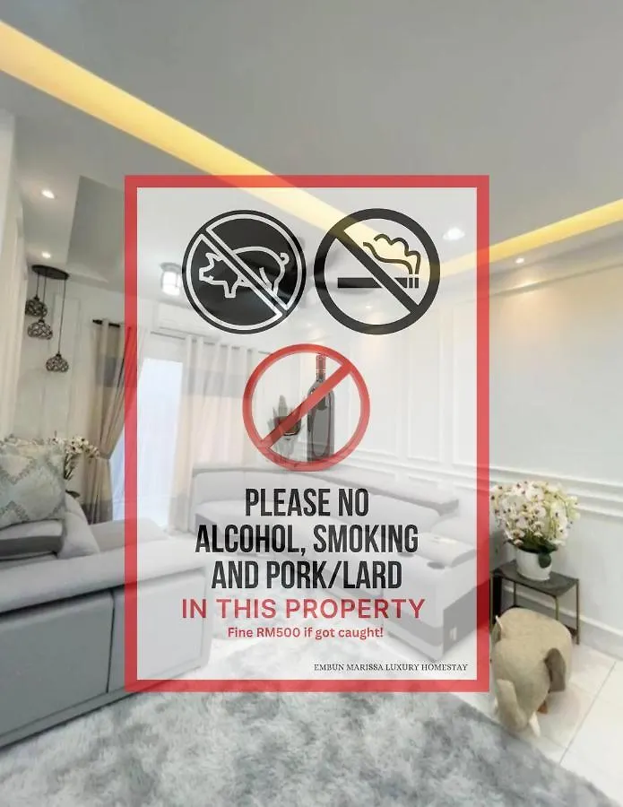 Embun Marissa Melaka Luxury Homestay Malacca 0*,